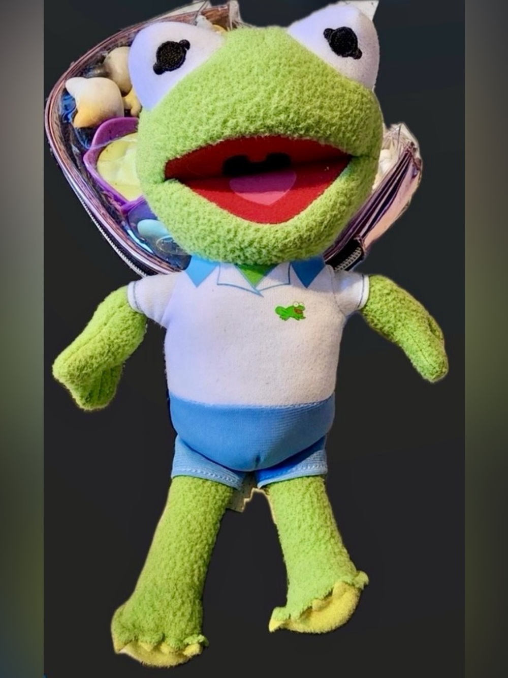 THE MUPPETS - MUPPET BABIES - BABY KERMIT - COLLECTIBLE - DISNEY JUNIOR